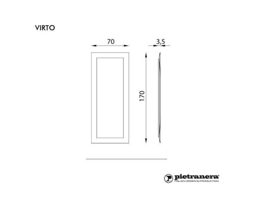 Зеркало парикмахерское VIRTO