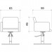 Кресло парикмахерское OLMA